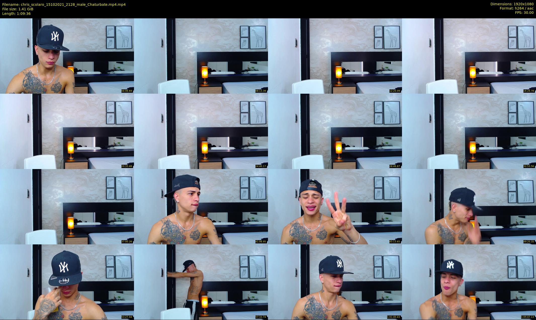 chris_scolaro — 70 minute Chaturbate male cam show recording, 1080p, Oct 15, 2021