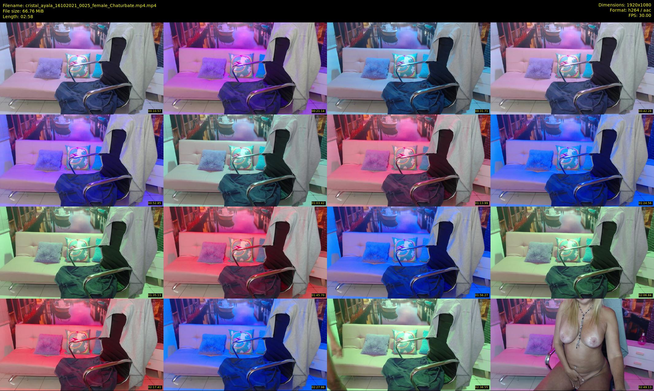 cristal_ayala — 3 minute Chaturbate female cam show recording, 1080p, Oct 16, 2021