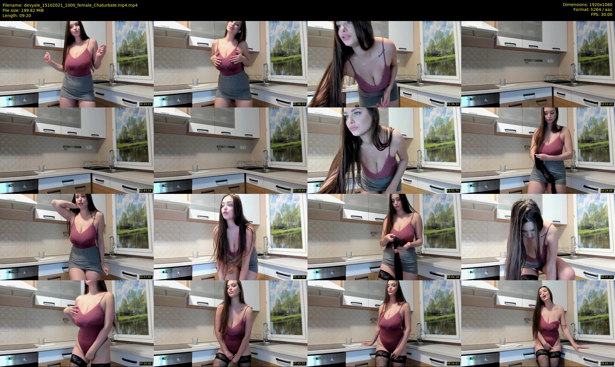 devyale — 10 minute Chaturbate female cam show recording, 1080p, Oct 15, 2021