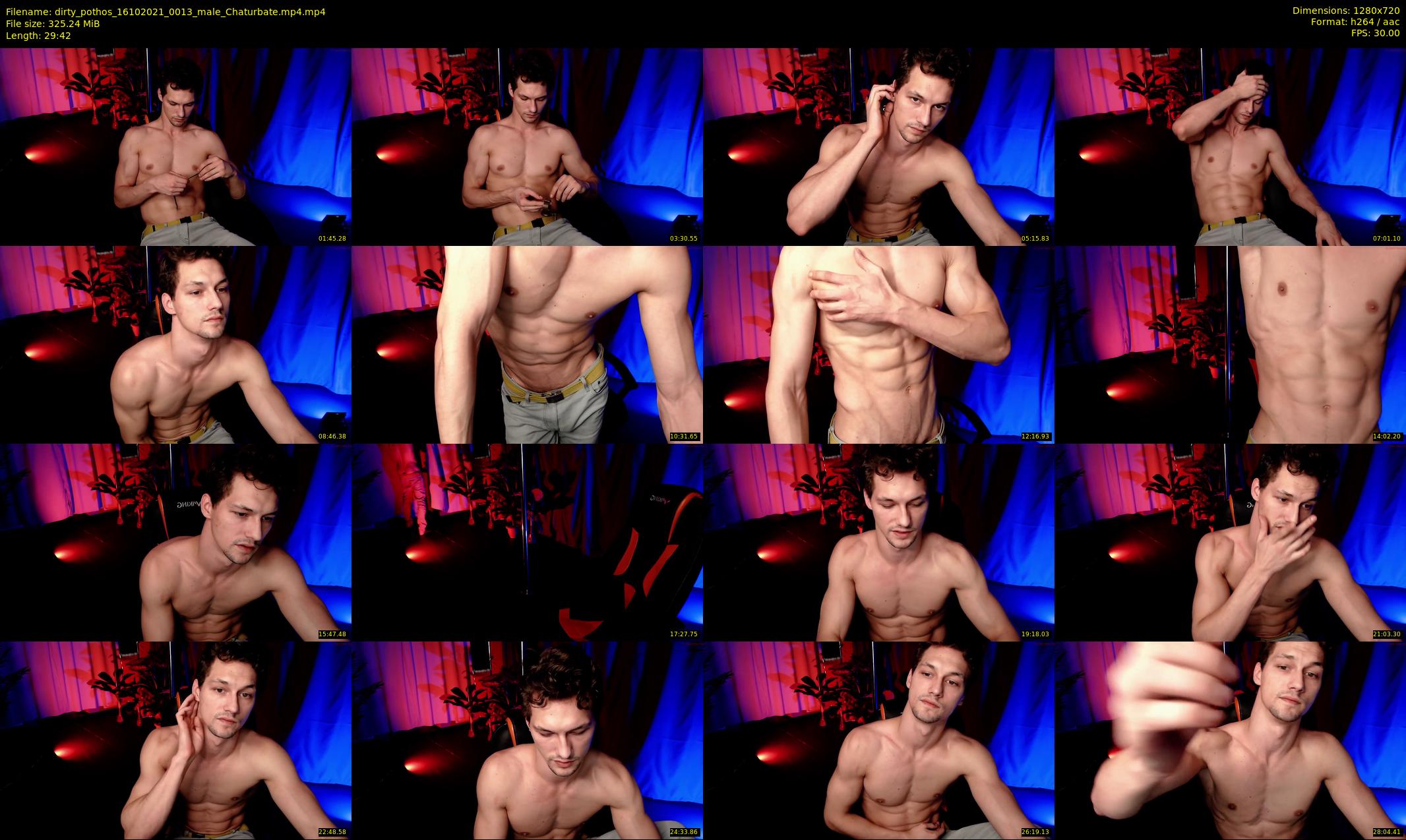dirty_pothos — 30 minute Chaturbate male cam show recording, 720p, Oct 16, 2021