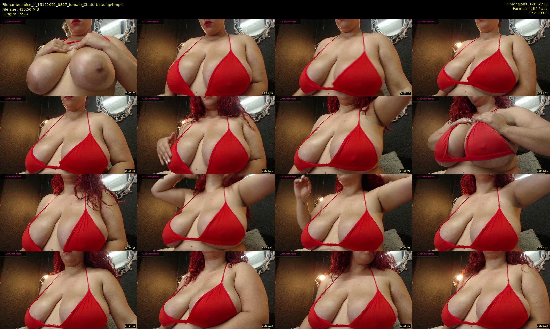 dulce_lf — 36 minute Chaturbate female cam show recording, 720p, Oct 15, 2021