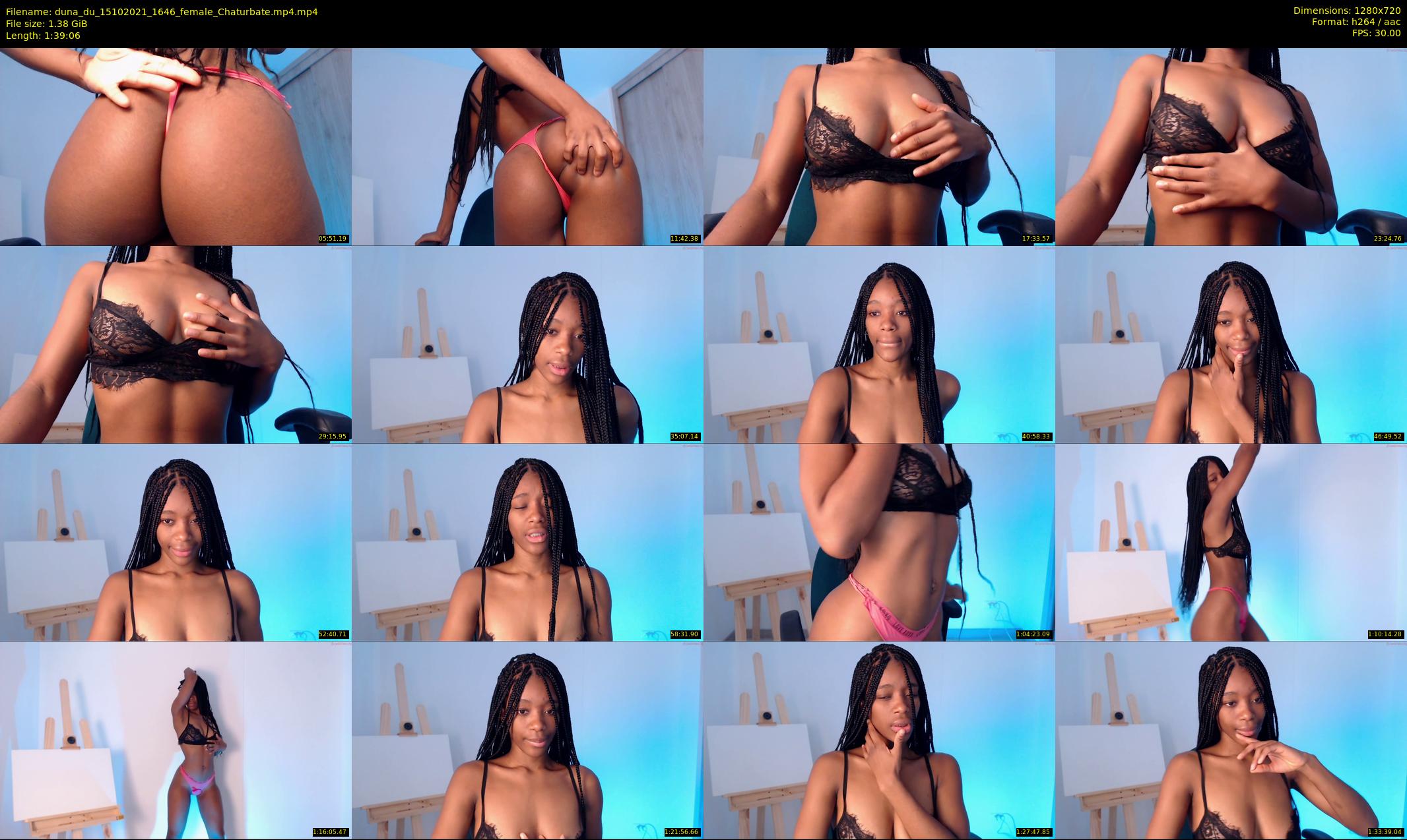 duna_du — 100 minute Chaturbate female cam show recording, 720p, Oct 15, 2021