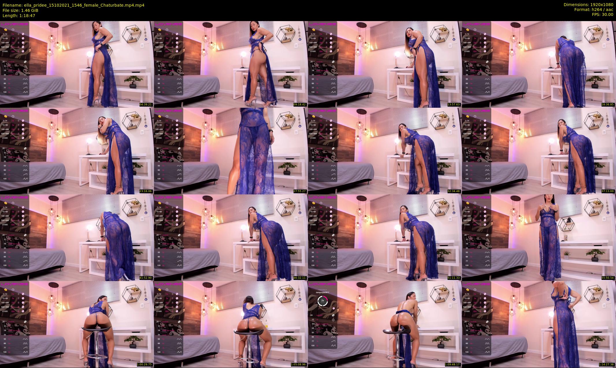 ella_pridee — 79 minute Chaturbate female cam show recording, 1080p, Oct 15, 2021