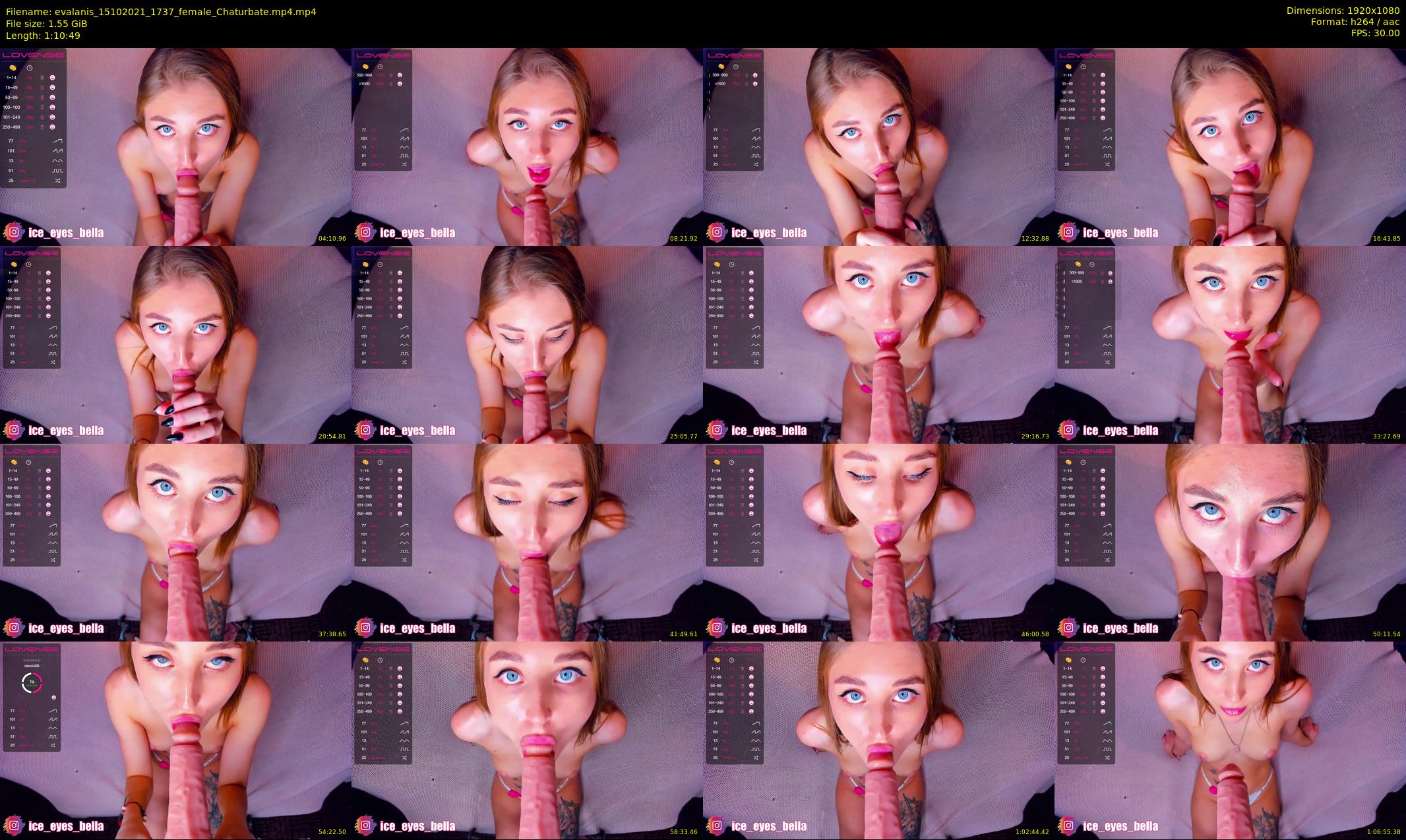 evalanis — 71 minute Chaturbate couple cam show recording, 1080p, Oct 15, 2021