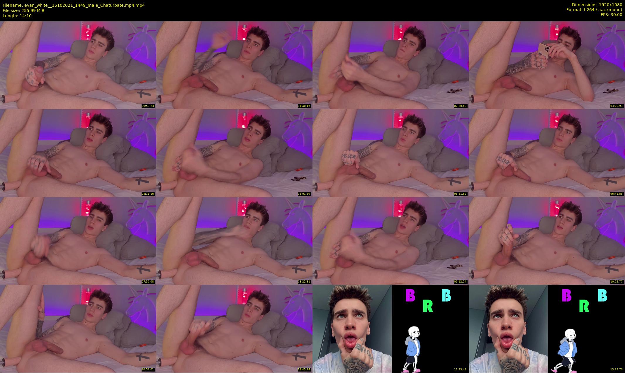 evan_white_ — 15 minute Chaturbate male cam show recording, 1080p, Oct 15, 2021