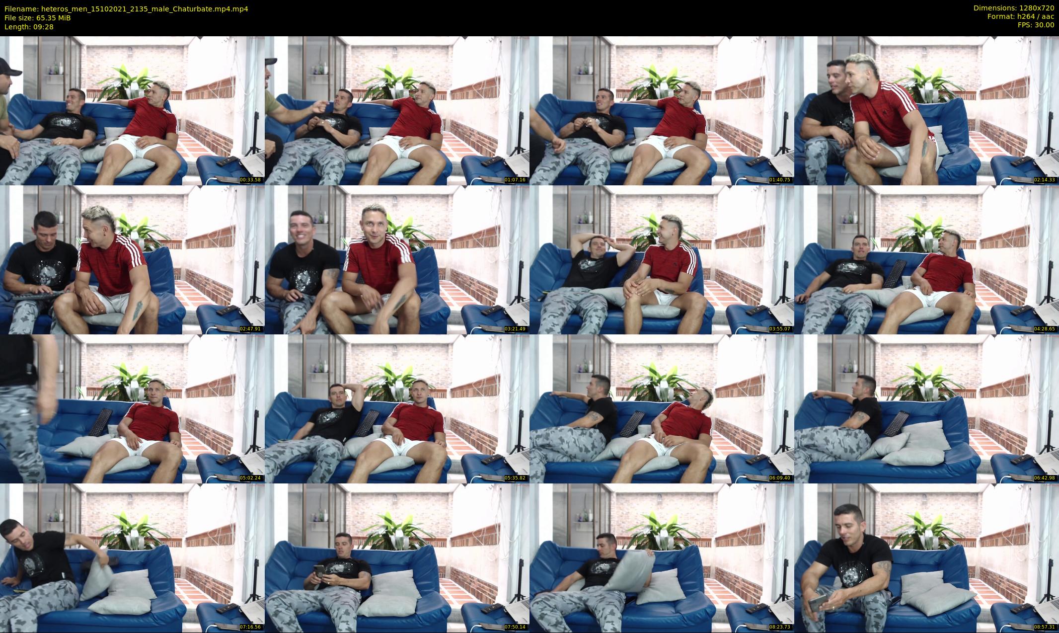 heteros_men — 10 minute Chaturbate male cam show recording, 720p, Oct 15, 2021