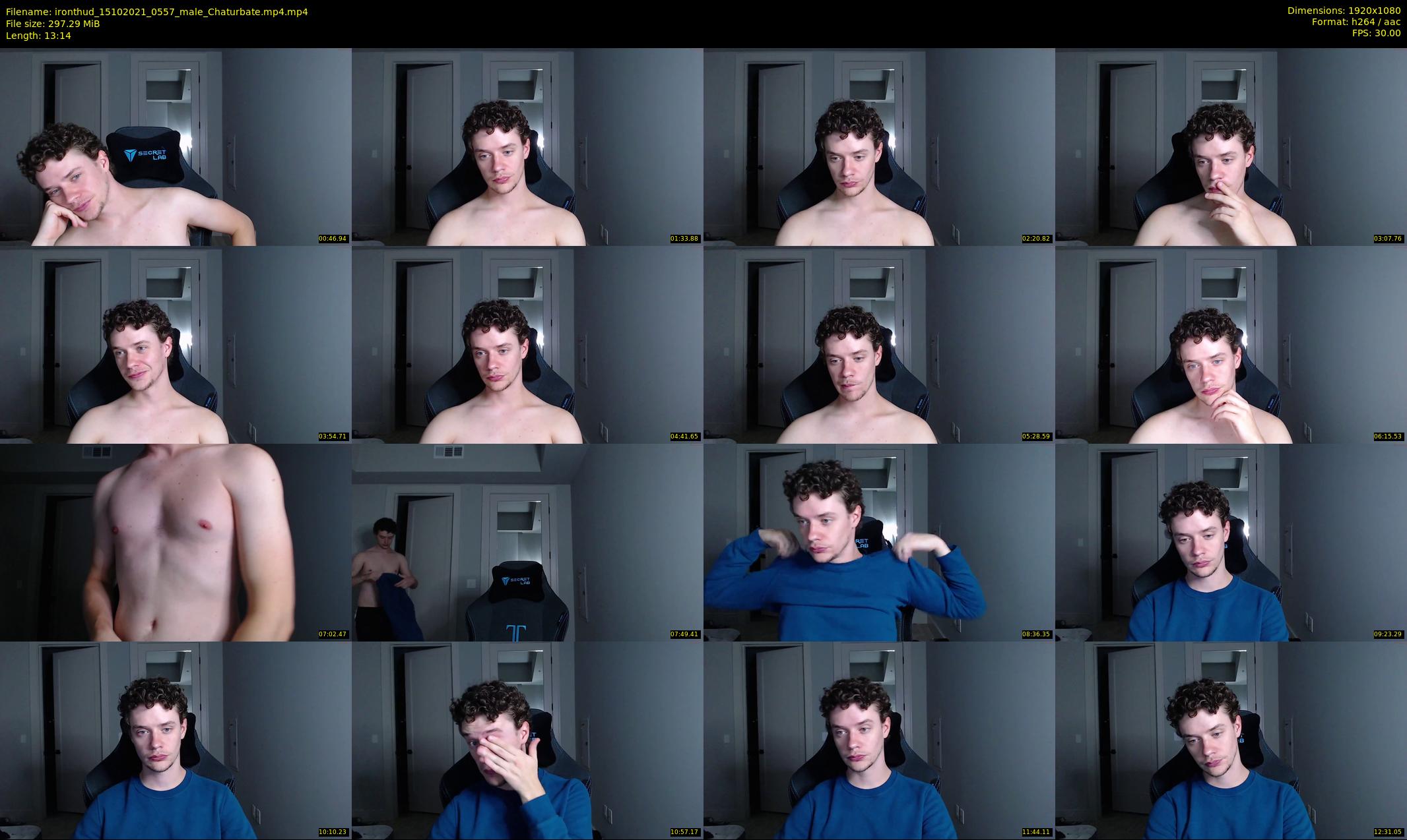ironthud — 14 minute Chaturbate male cam show recording, 1080p, Oct 15, 2021