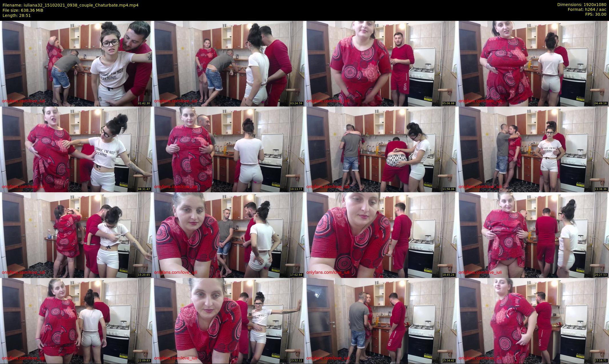 iuliana32 — 29 minute Chaturbate couple cam show recording, 1080p, Oct 15, 2021
