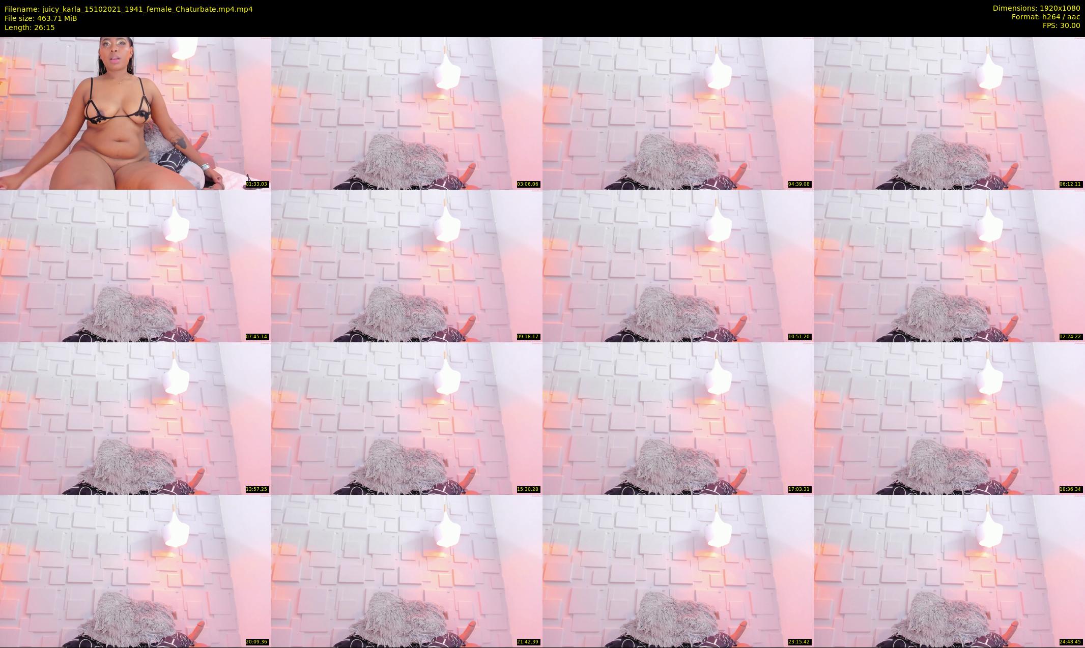 juicy_karla — 27 minute Chaturbate female cam show recording, 1080p, Oct 15, 2021