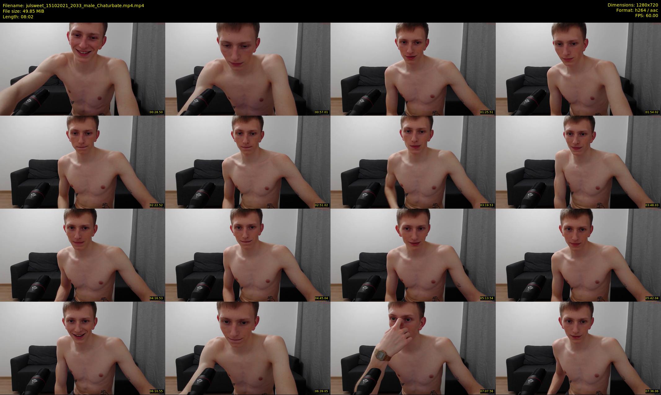 julsweet — 9 minute Chaturbate male cam show recording, 720p, Oct 15, 2021