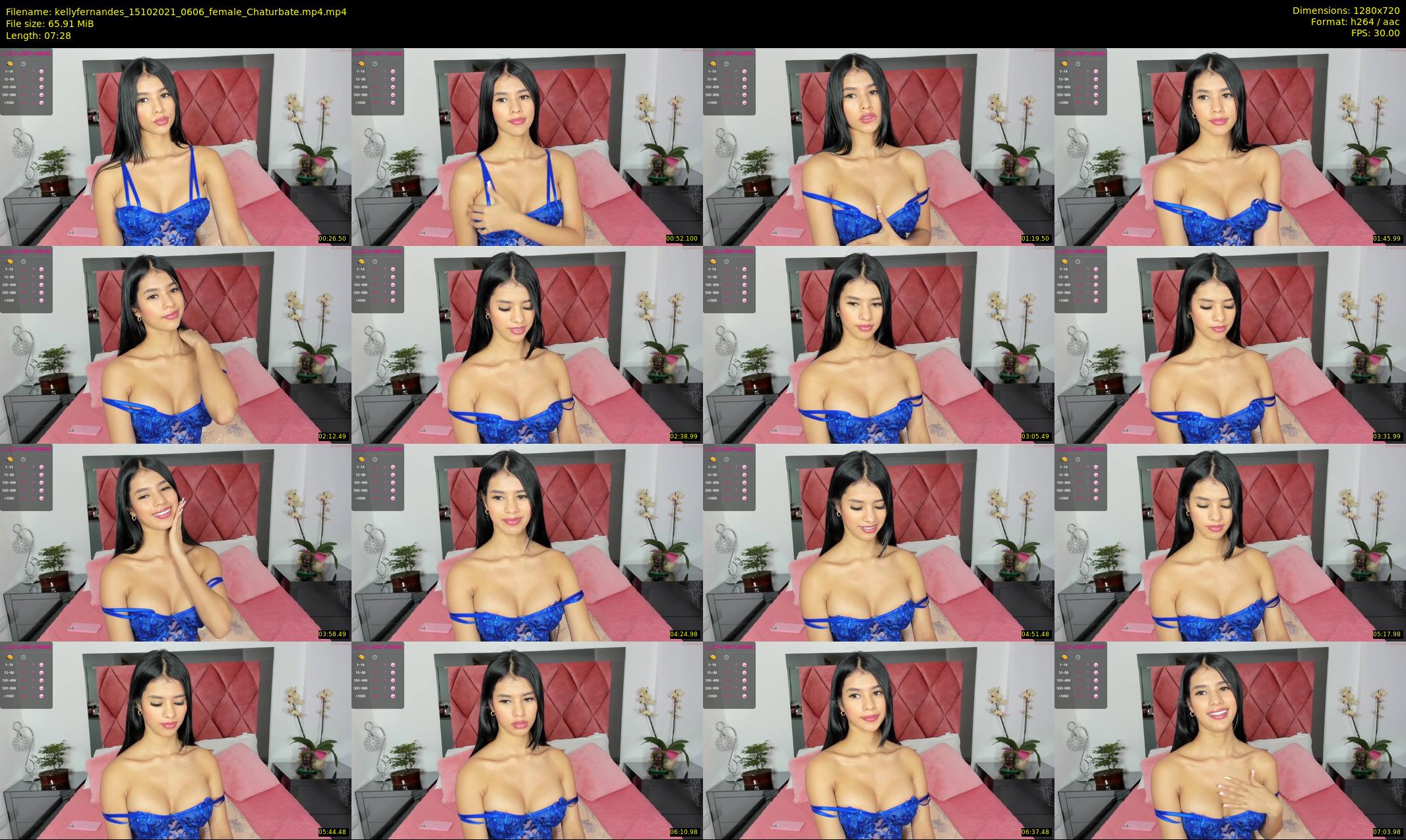 kellyfernandes — 8 minute Chaturbate female cam show recording, 720p, Oct 15, 2021