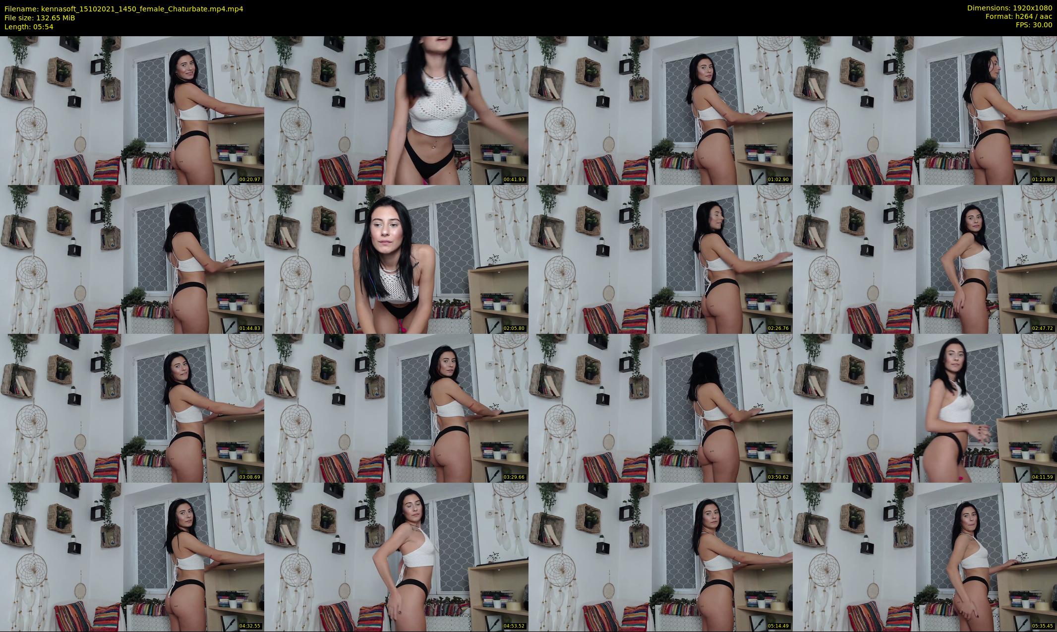 kennasoft — 6 minute Chaturbate female cam show recording, 1080p, Oct 15, 2021