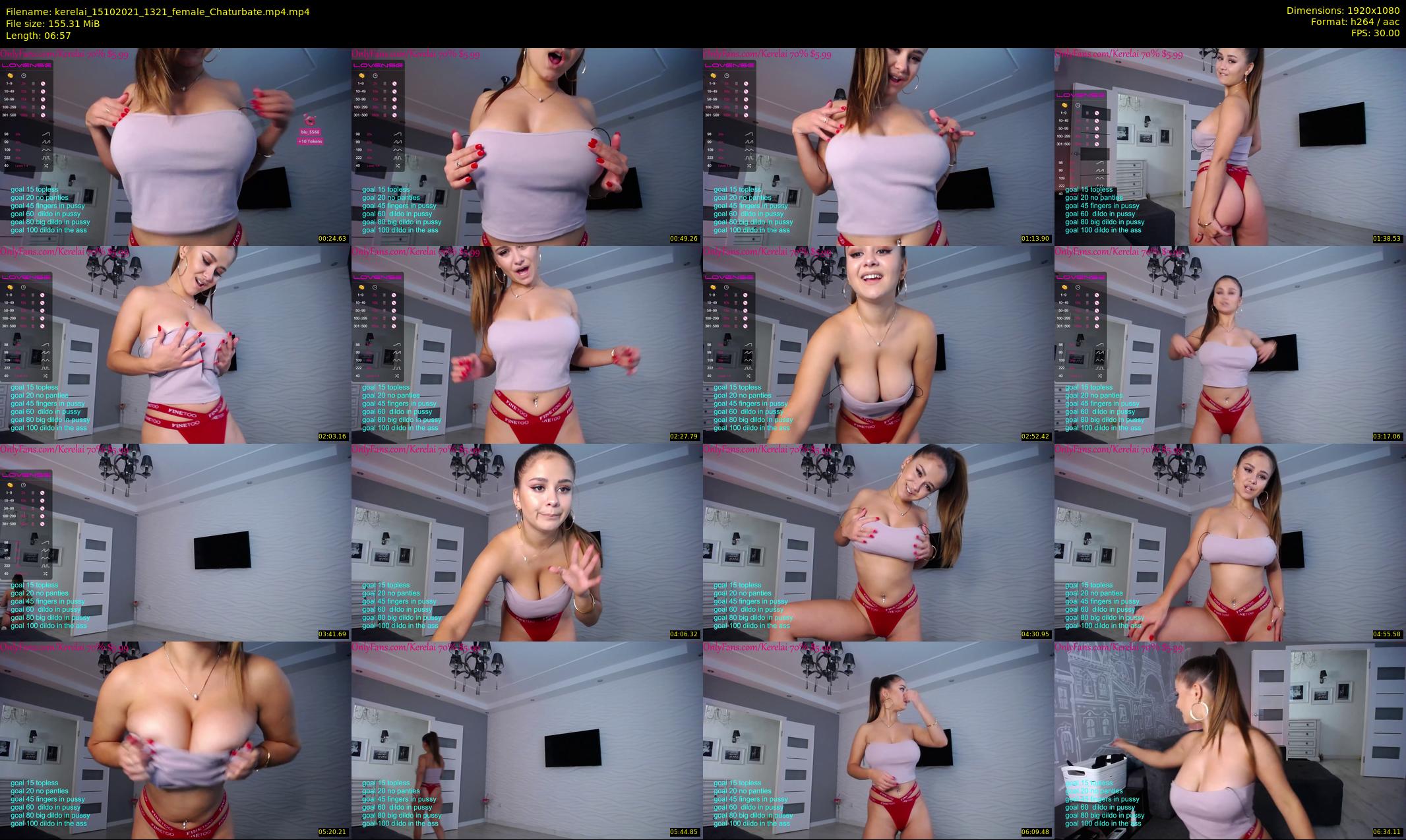 kerelai — 7 minute Chaturbate female cam show recording, 1080p, Oct 15, 2021