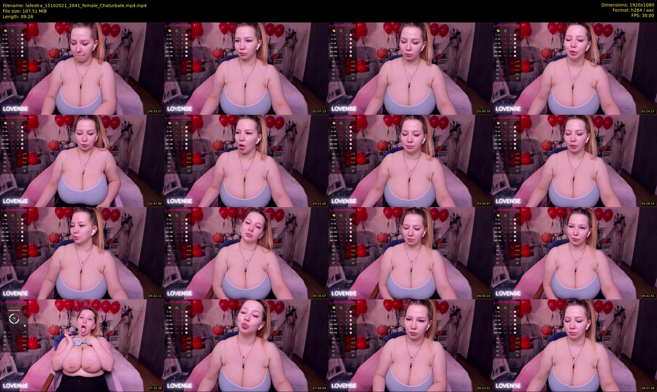lafextra — 10 minute Chaturbate female cam show recording, 1080p, Oct 15, 2021