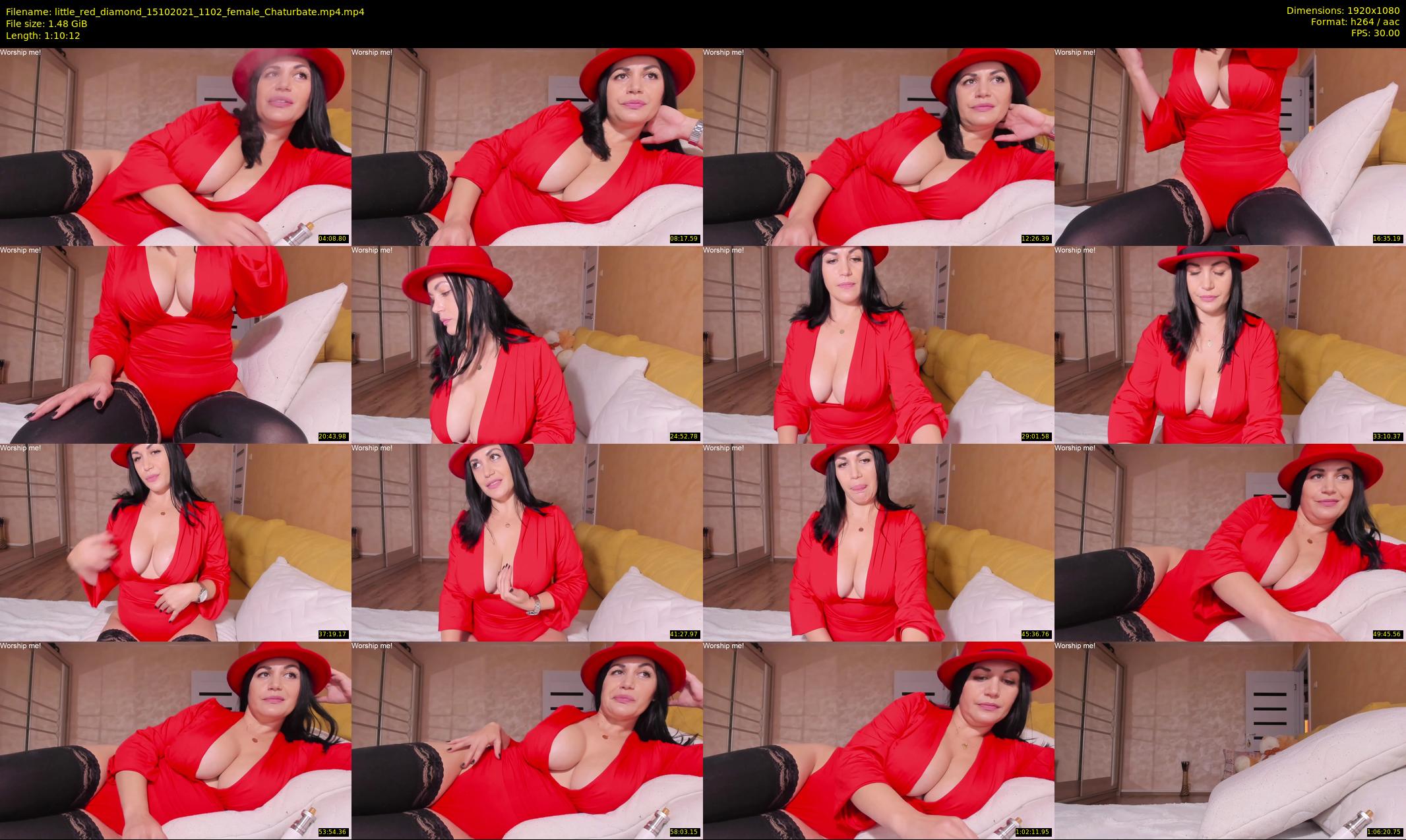 little_red_diamond — 71 minute Chaturbate female cam show recording, 1080p, Oct 15, 2021