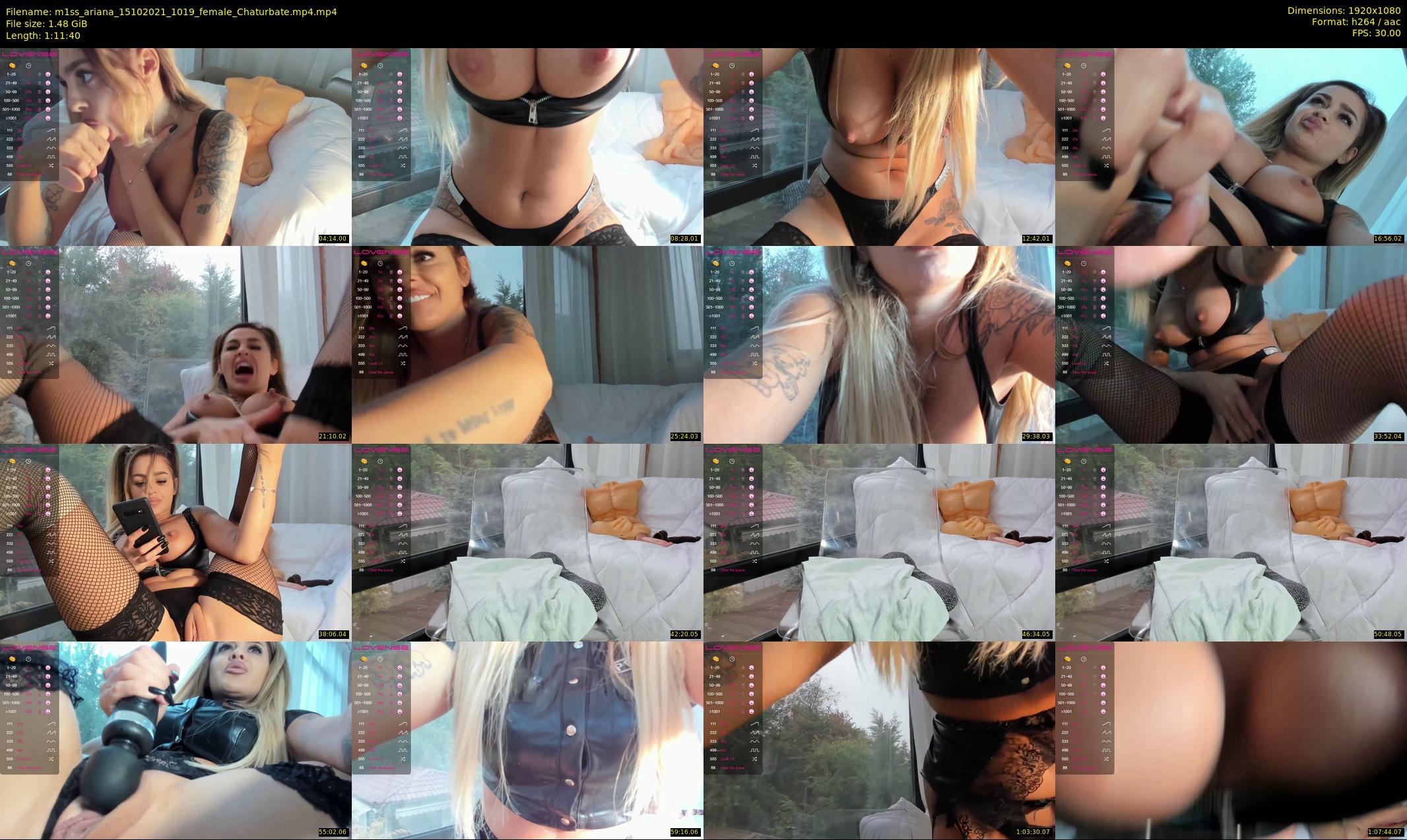 m1ss_ariana — 72 minute Chaturbate female cam show recording, 1080p, Oct 15, 2021