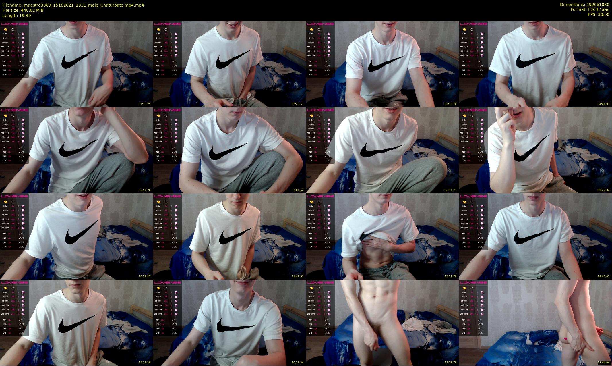 maestro3369 — 20 minute Chaturbate male cam show recording, 1080p, Oct 15, 2021