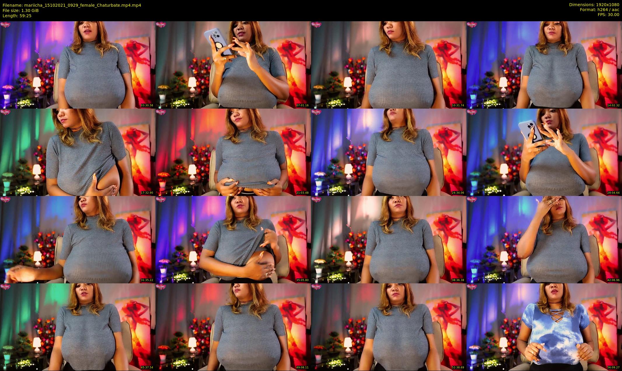 mariicha — 60 minute Chaturbate female cam show recording, 1080p, Oct 15, 2021