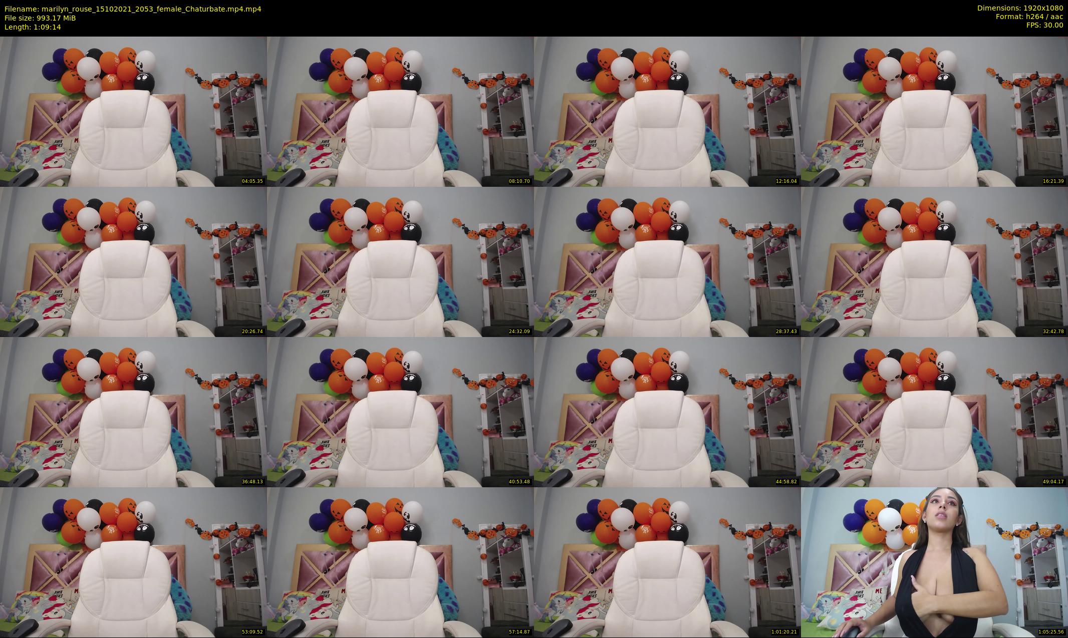 marilyn_rouse — 70 minute Chaturbate female cam show recording, 1080p, Oct 15, 2021
