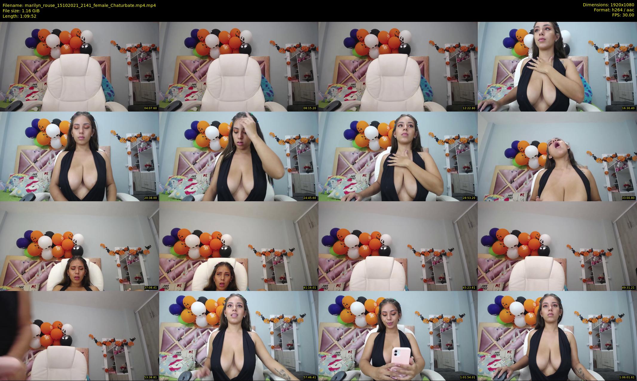 marilyn_rouse — 70 minute Chaturbate female cam show recording, 1080p, Oct 15, 2021