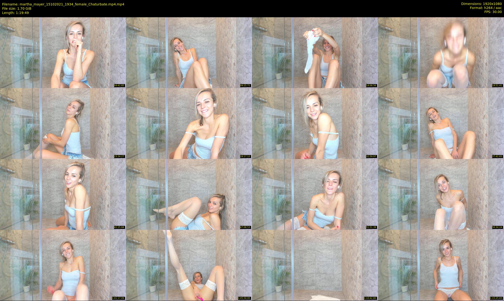 martha_mayer — 80 minute Chaturbate female cam show recording, 1080p, Oct 15, 2021