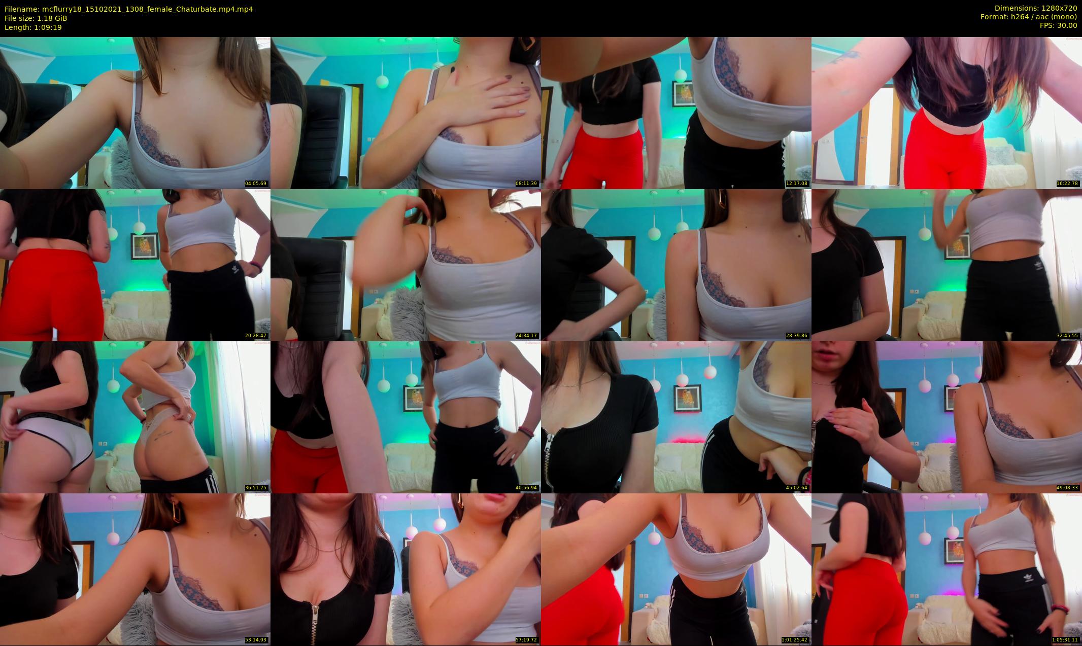 mcflurry18 — 70 minute Chaturbate female cam show recording, 720p, Oct 15, 2021