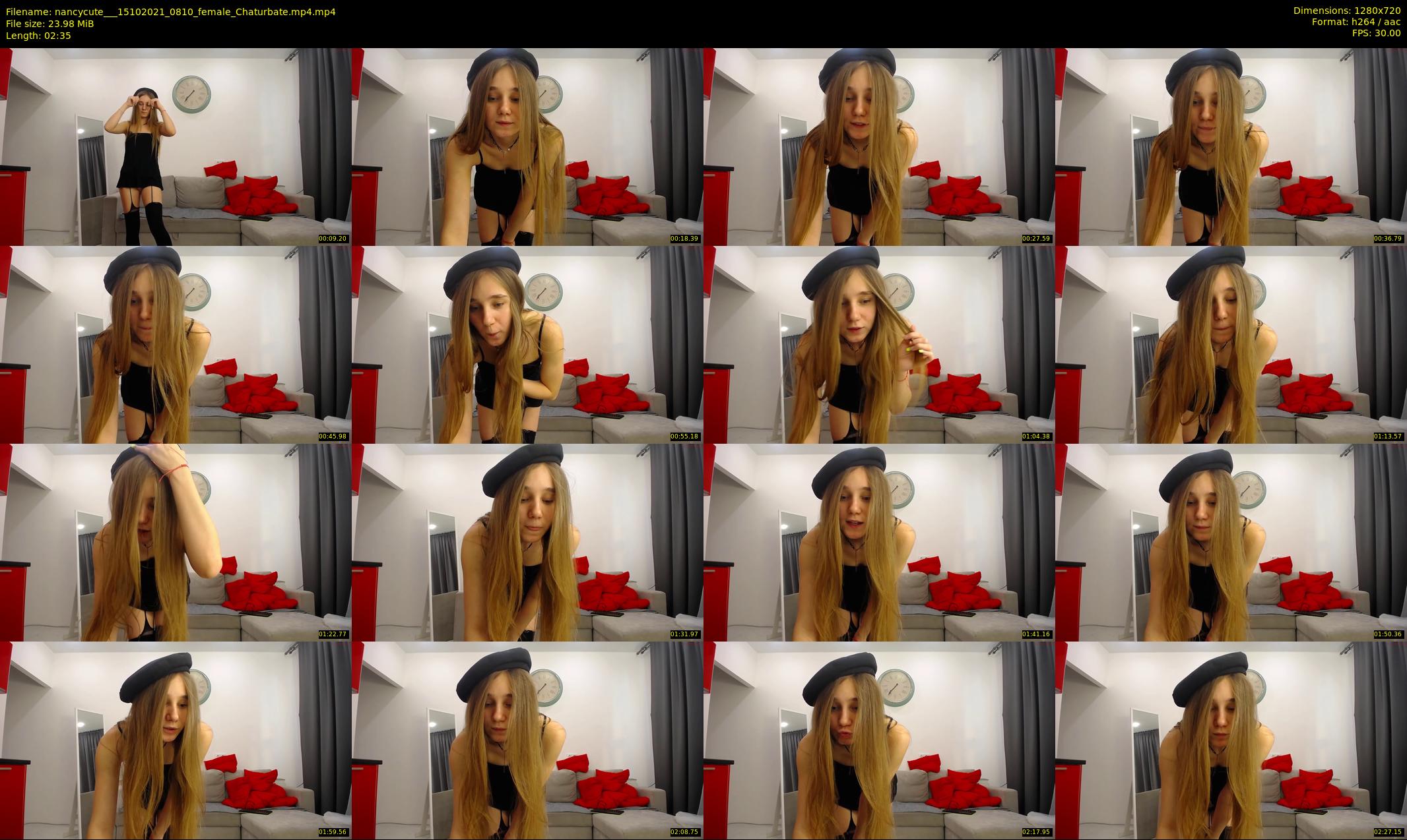 nancycute__ — 3 minute Chaturbate female cam show recording, 720p, Oct 15, 2021