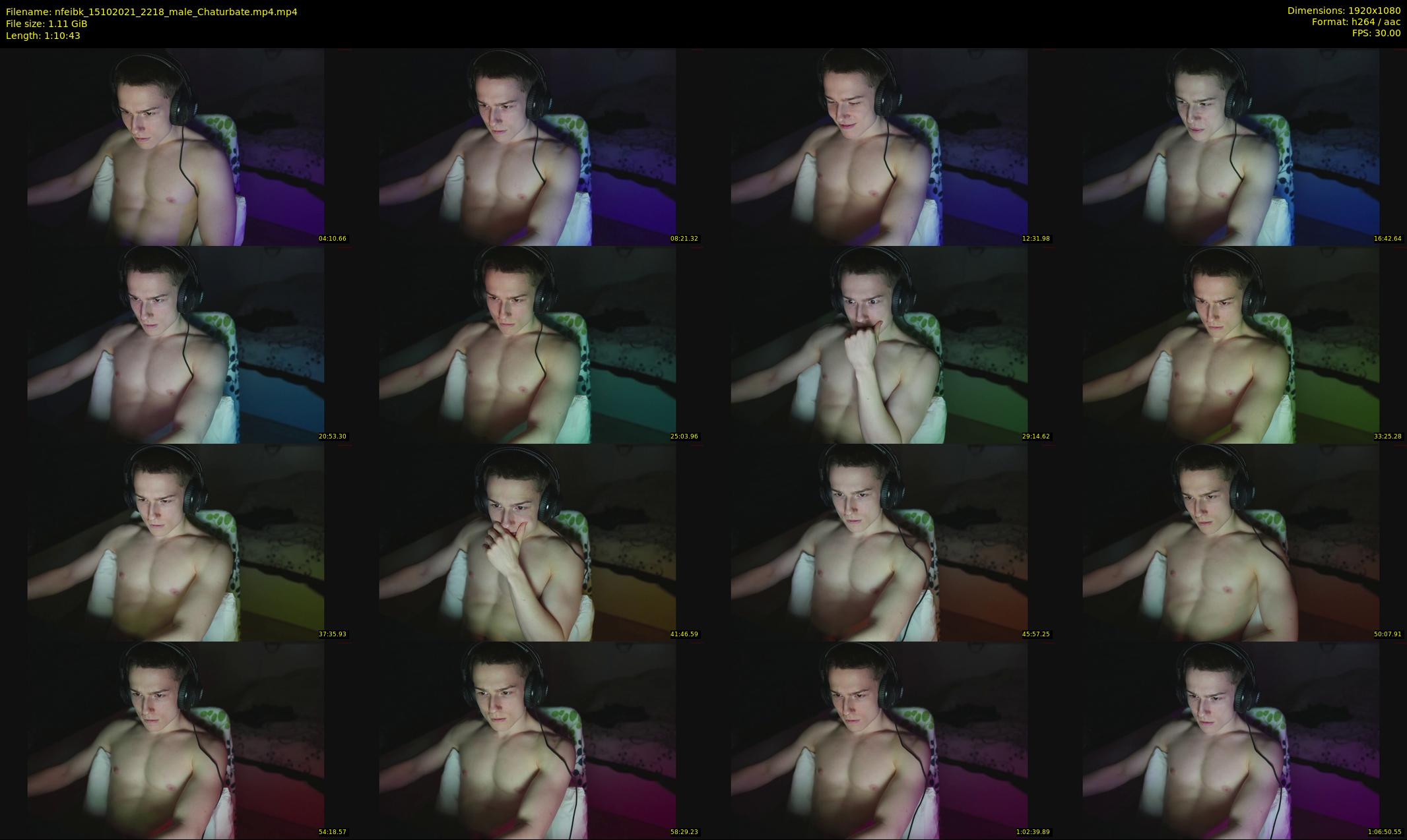 nfeibk — 71 minute Chaturbate male cam show recording, 1080p, Oct 15, 2021