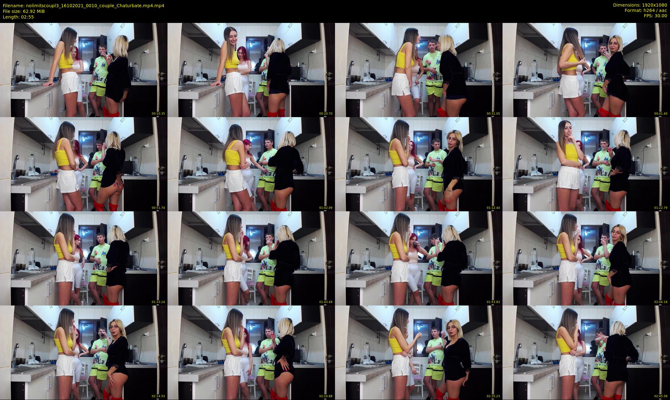 nolimitscoupl3 — 3 minute Chaturbate couple cam show recording, 1080p, Oct 16, 2021