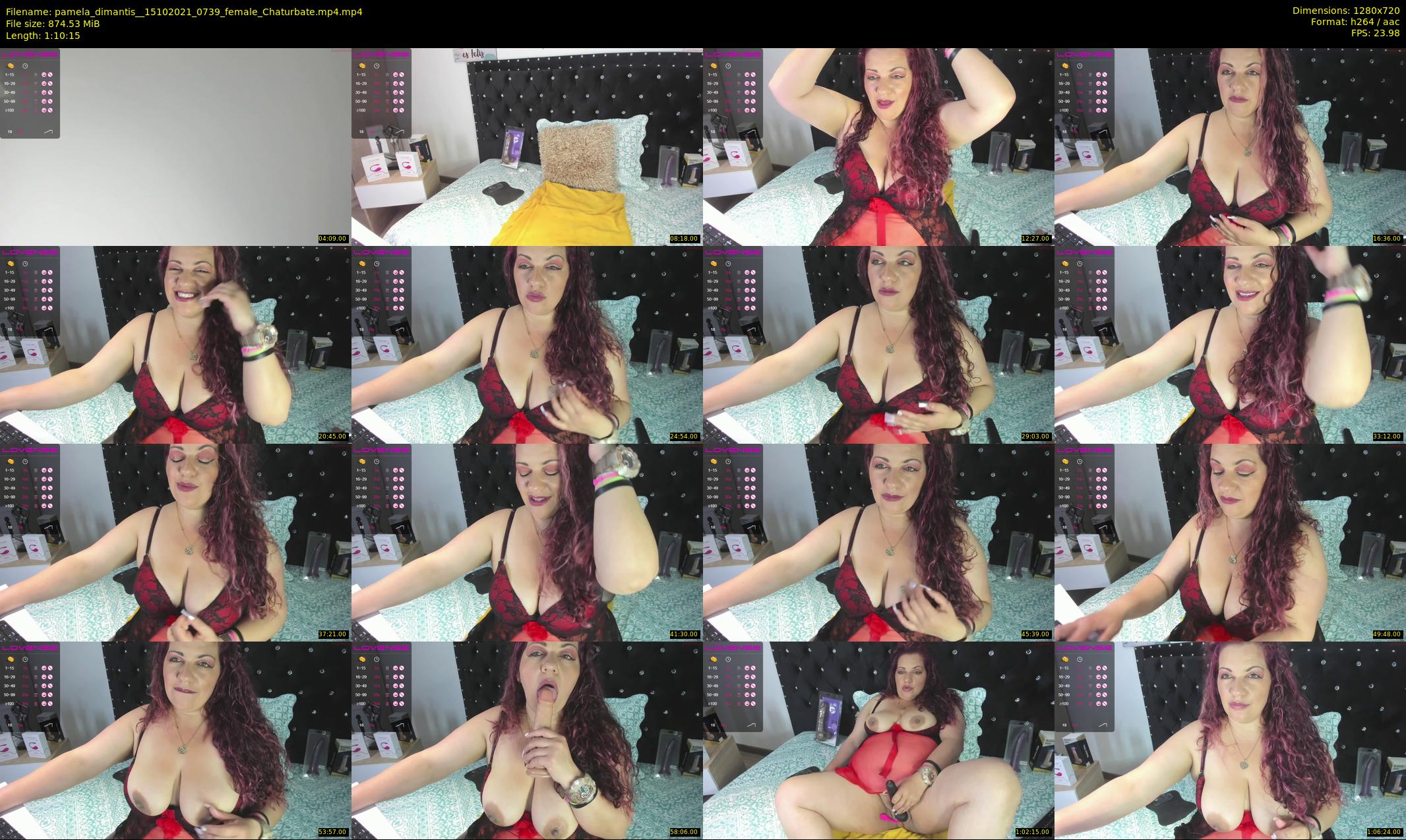pamela_dimantis_ — 71 minute Chaturbate female cam show recording, 720p, Oct 15, 2021