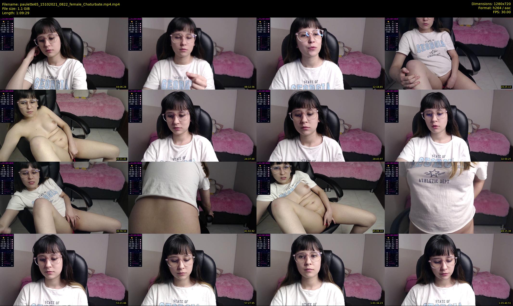 paulette65 — 70 minute Chaturbate female cam show recording, 720p, Oct 15, 2021