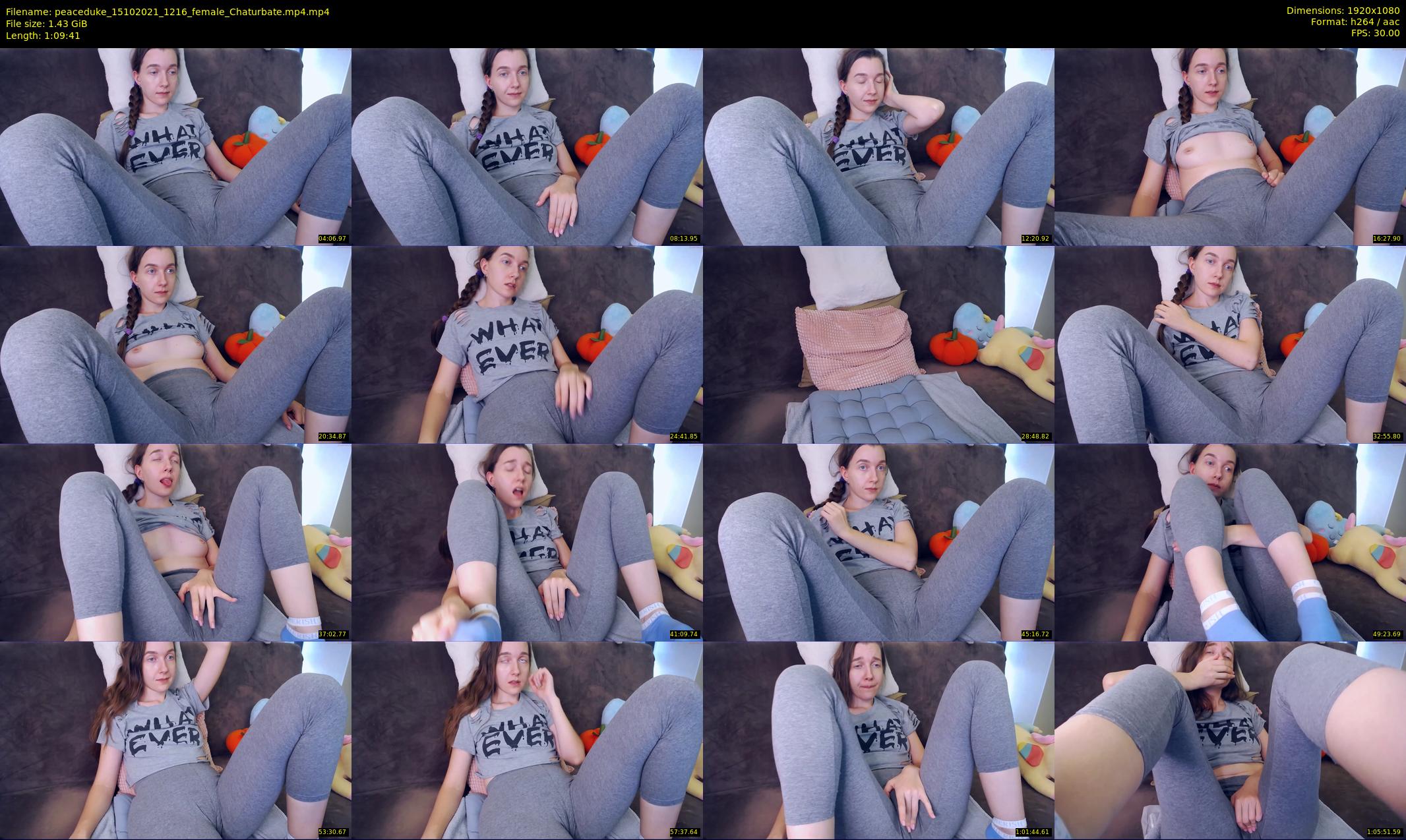 peaceduke — 70 minute Chaturbate female cam show recording, 1080p, Oct 15, 2021