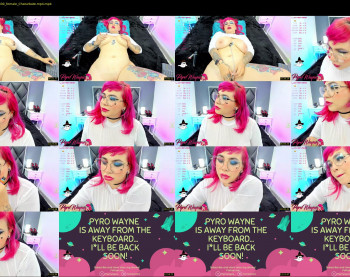 pyrowayne — 15 minute Chaturbate female cam show recording, 1080p, Oct 15, 2021