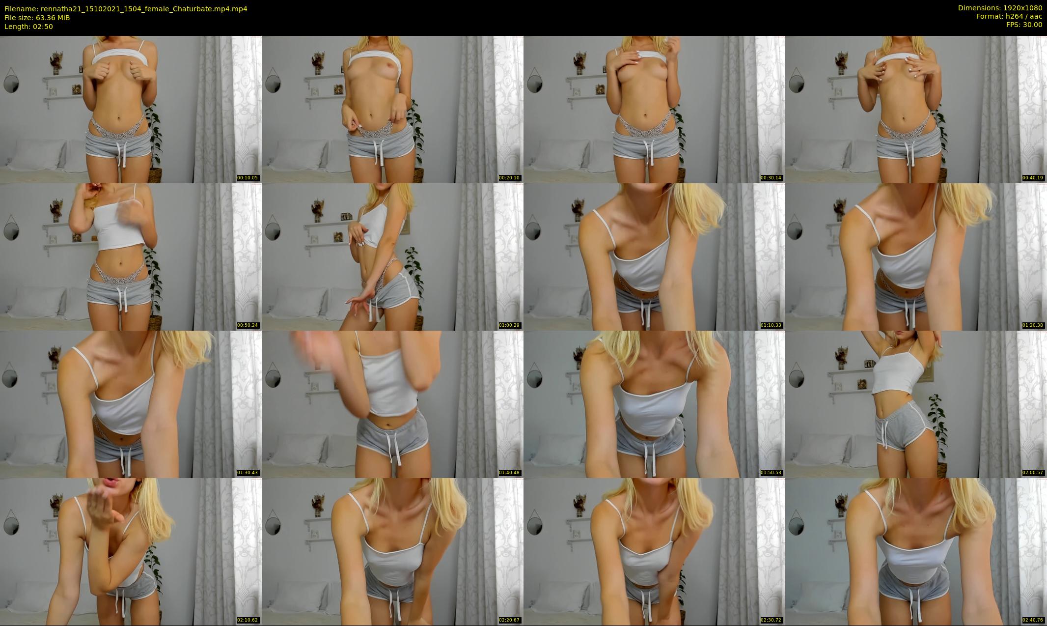 rennatha21 — 3 minute Chaturbate female cam show recording, 1080p, Oct 15, 2021