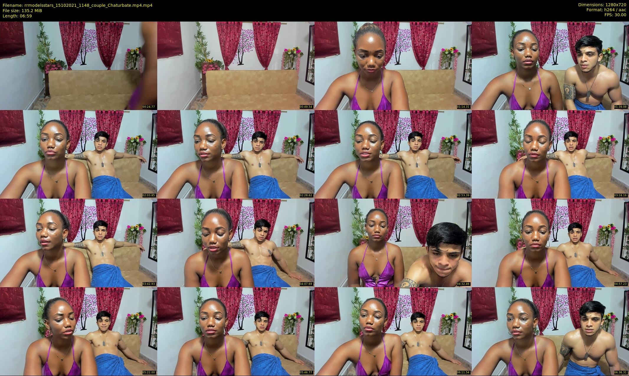 rrmodelsstars — 7 minute Chaturbate couple cam show recording, 720p, Oct 15, 2021
