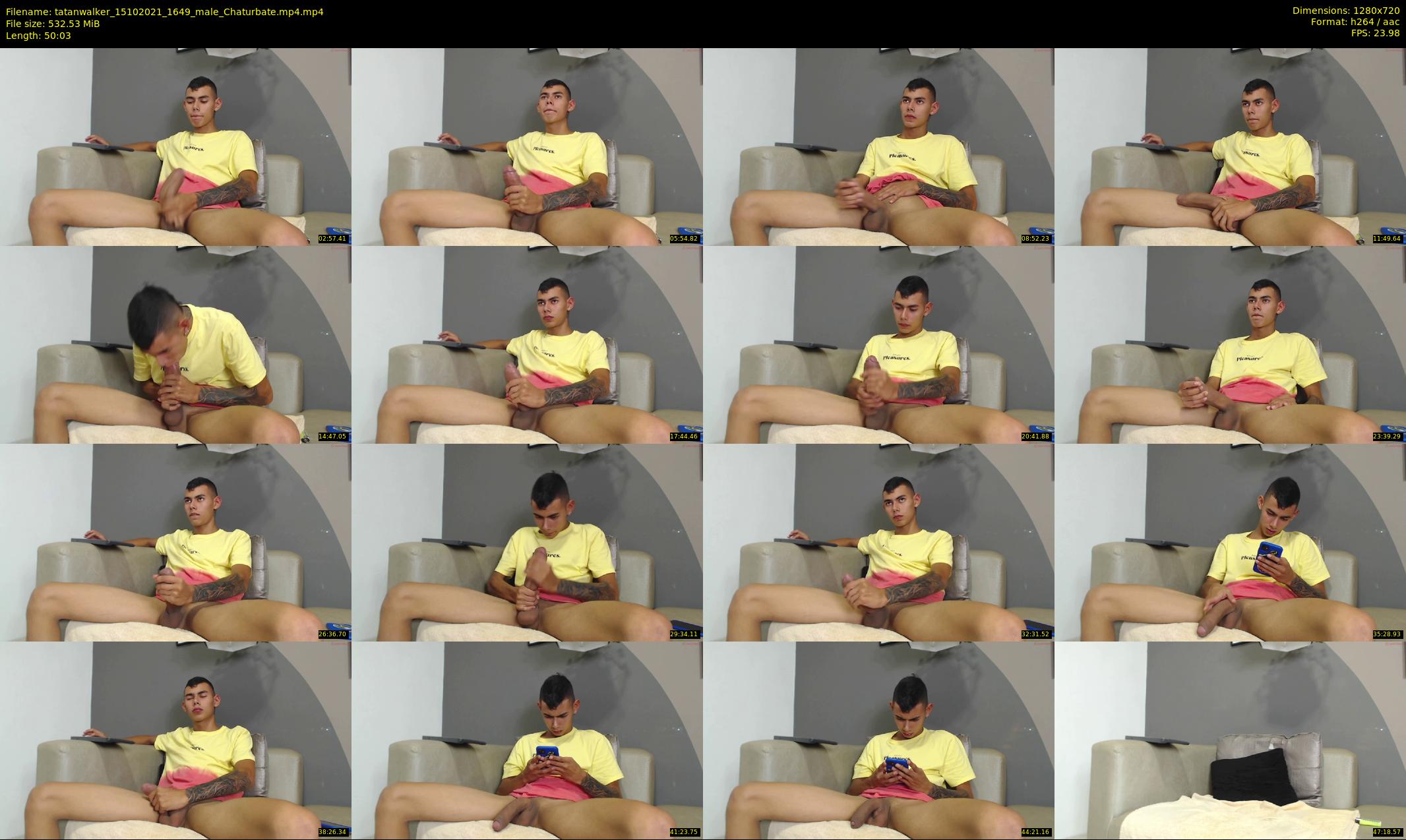 tatanwalker — 51 minute Chaturbate male cam show recording, 720p, Oct 15, 2021