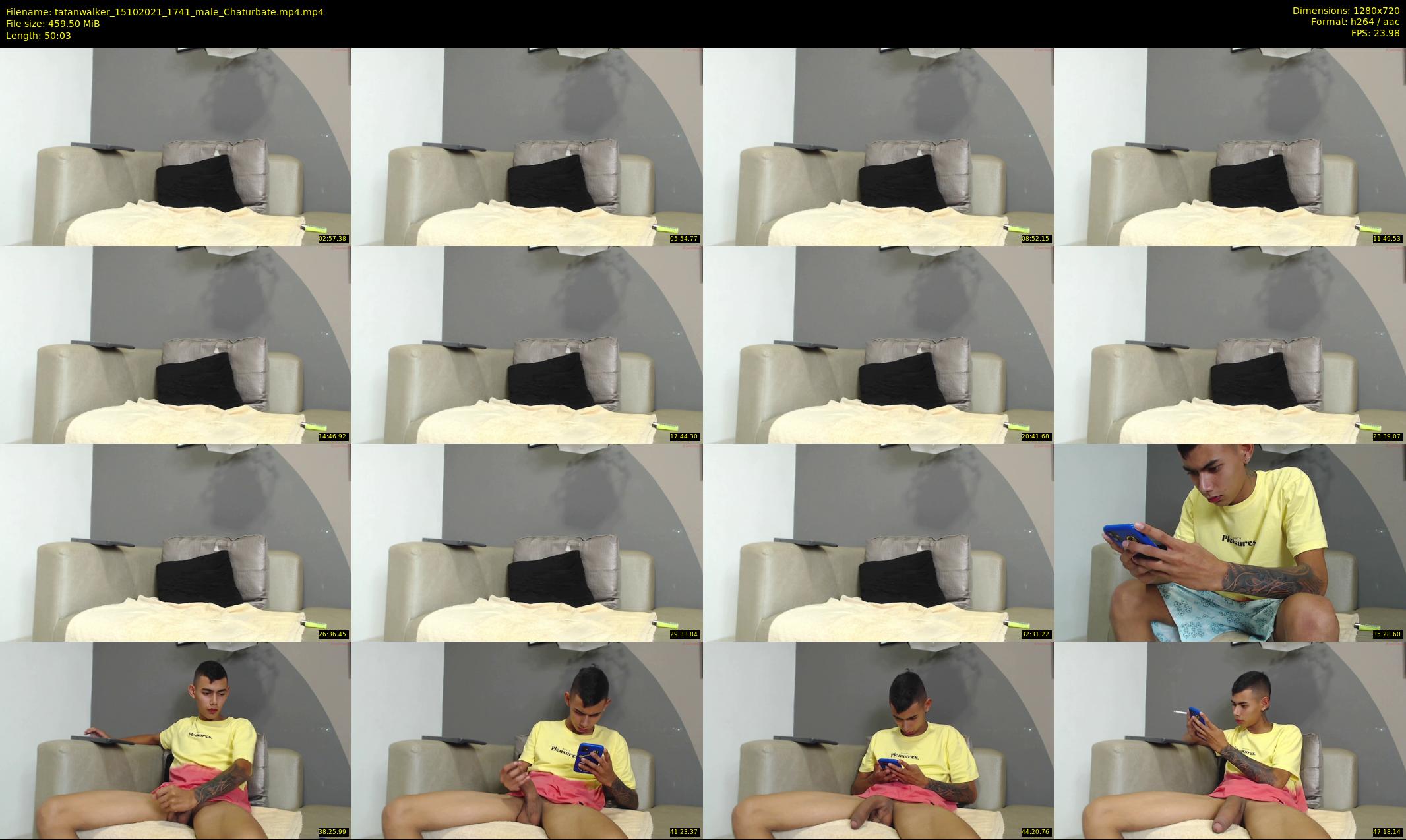 tatanwalker — 51 minute Chaturbate male cam show recording, 720p, Oct 15, 2021