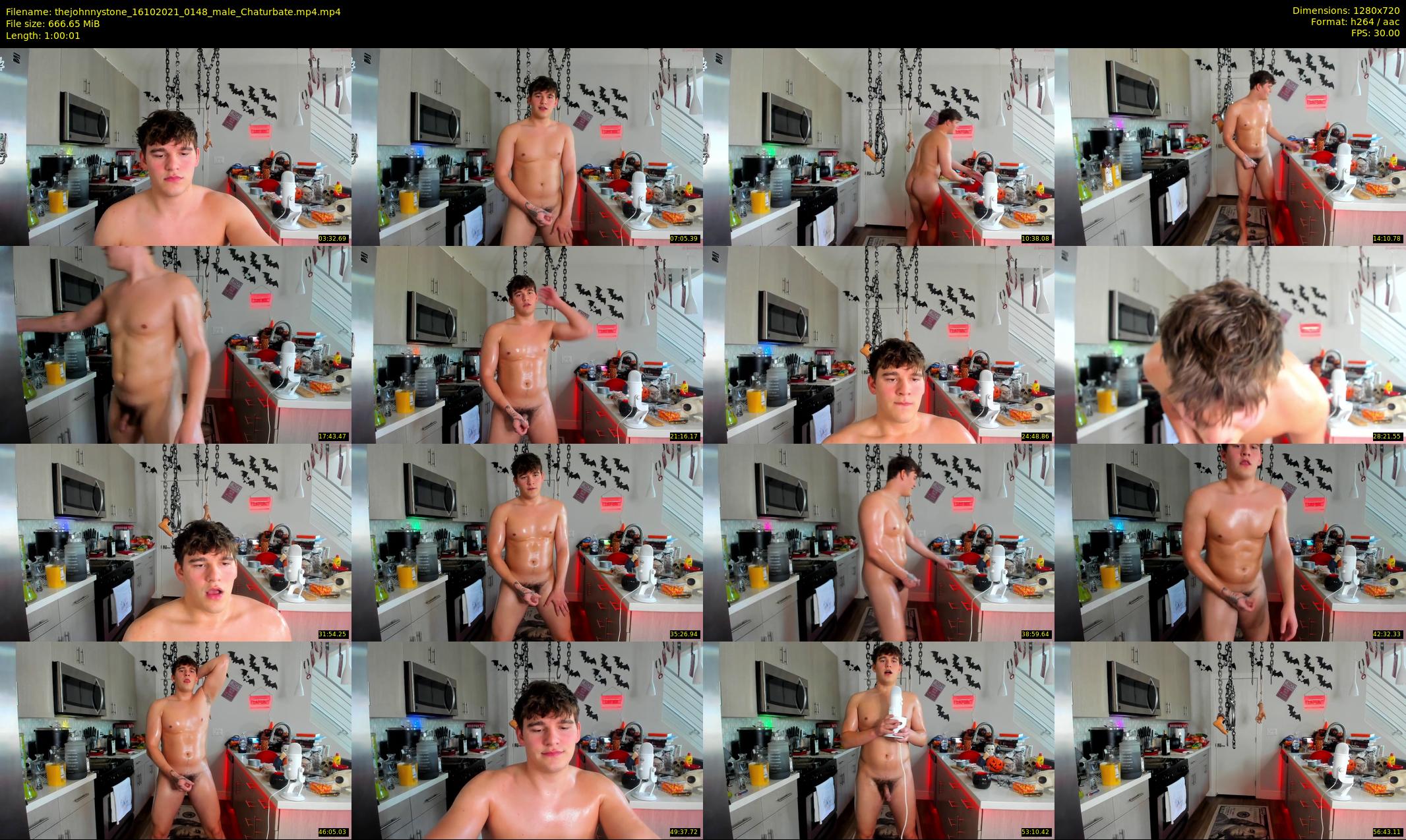 thejohnnystone — 61 minute Chaturbate male cam show recording, 720p, Oct 16, 2021