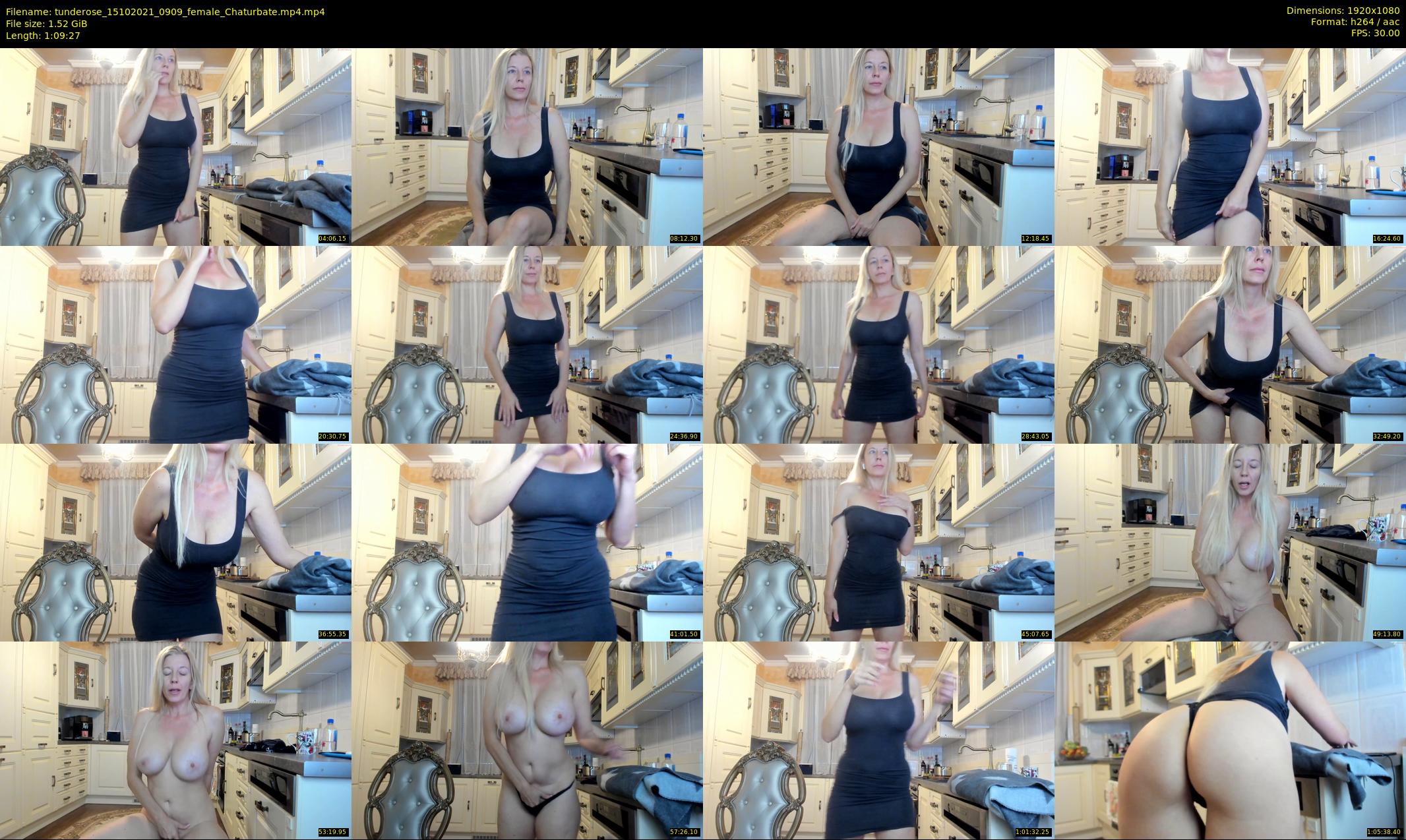 tunderose — 70 minute Chaturbate female cam show recording, 1080p, Oct 15, 2021