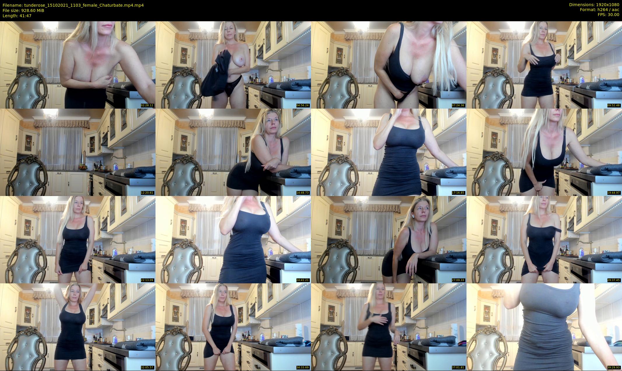 tunderose — 42 minute Chaturbate female cam show recording, 1080p, Oct 15, 2021
