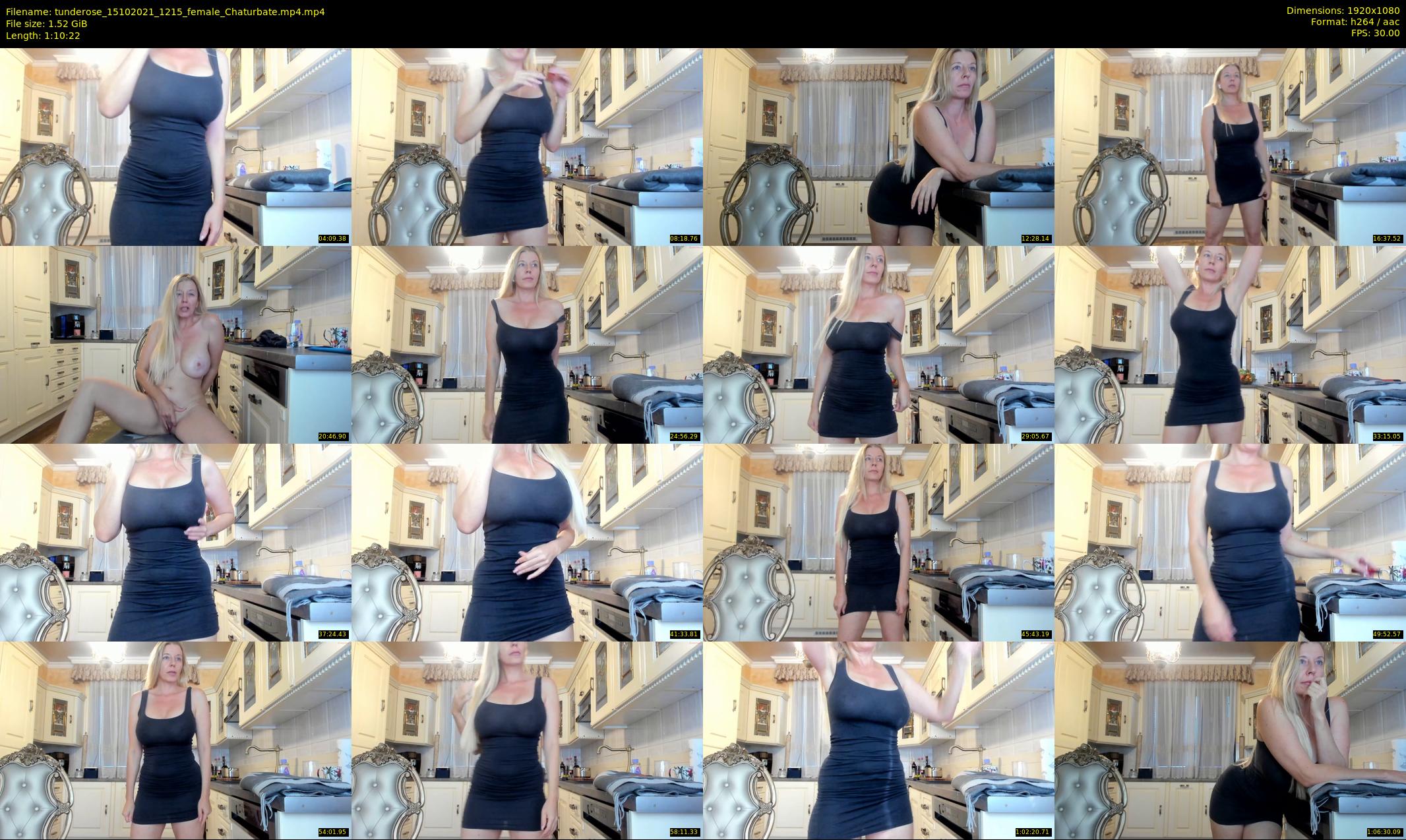 tunderose — 71 minute Chaturbate female cam show recording, 1080p, Oct 15, 2021