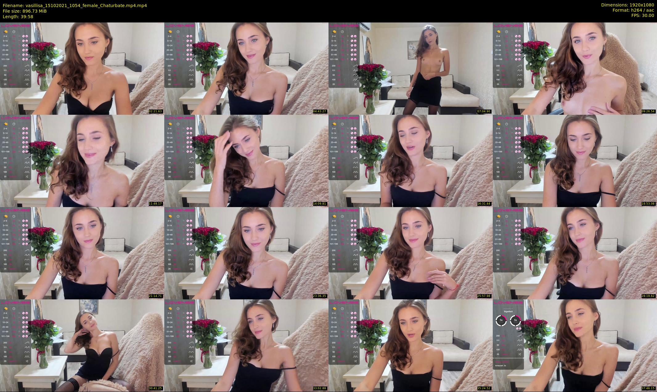 vasillisa — 40 minute Chaturbate female cam show recording, 1080p, Oct 15, 2021