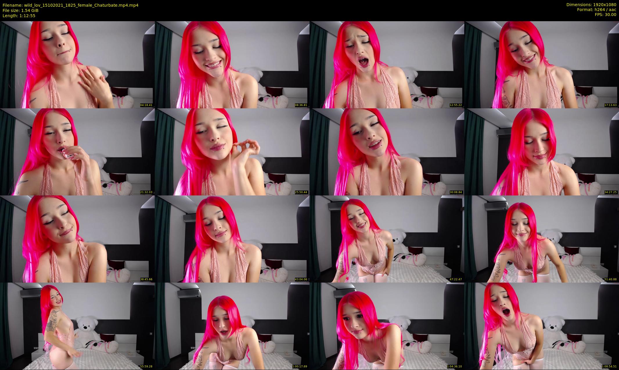 wild_lov — 73 minute Chaturbate female cam show recording, 1080p, Oct 15, 2021