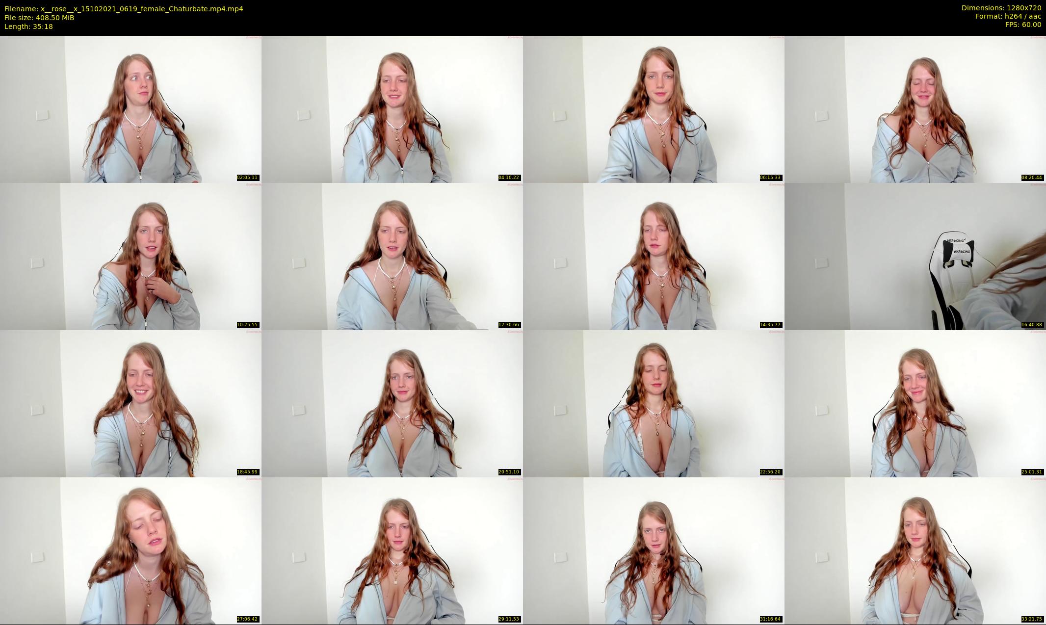 x__rose__x — 36 minute Chaturbate female cam show recording, 720p, Oct 15, 2021