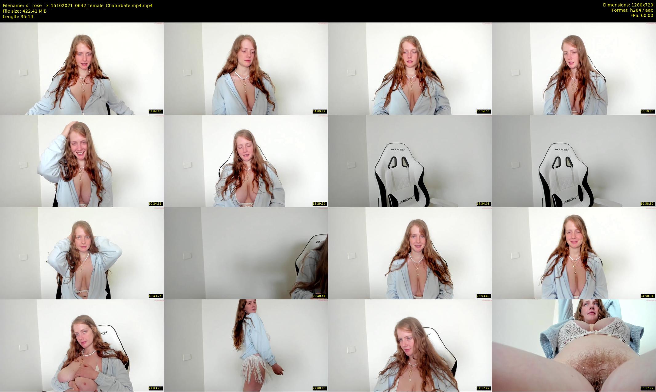x__rose__x — 36 minute Chaturbate female cam show recording, 720p, Oct 15, 2021
