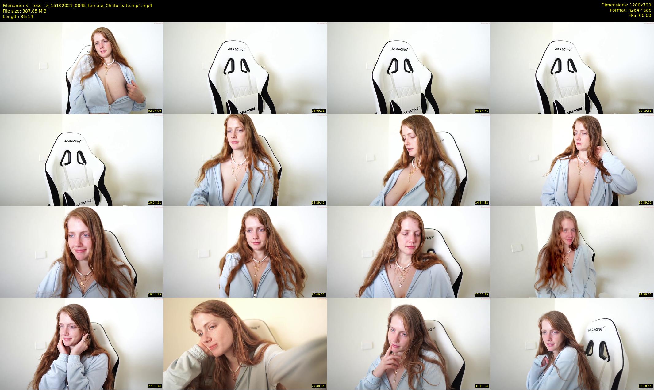x__rose__x — 36 minute Chaturbate female cam show recording, 720p, Oct 15, 2021