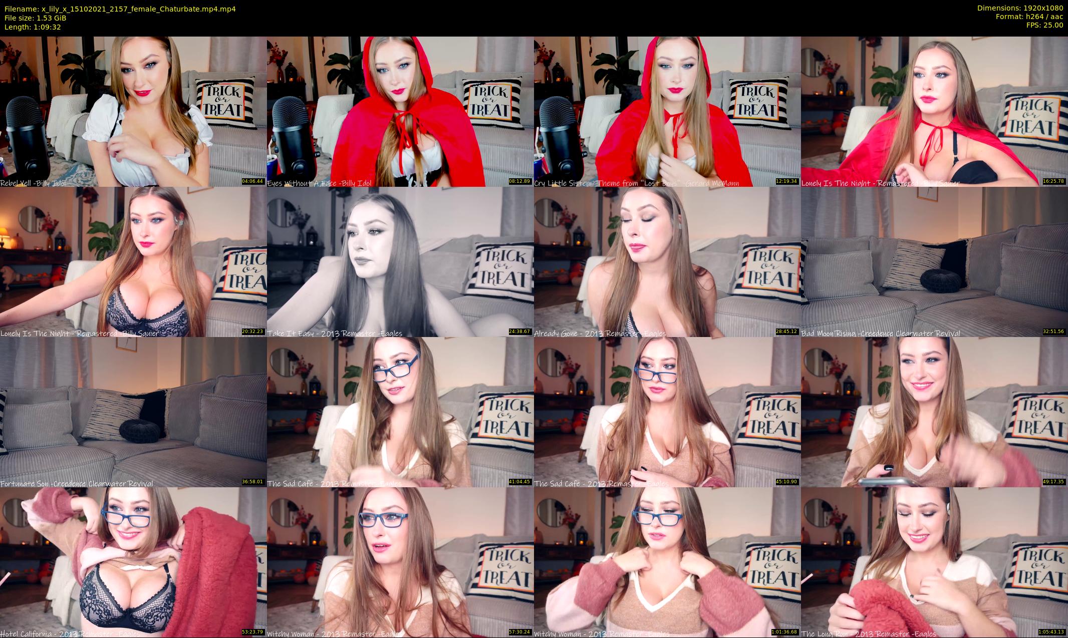 x_lily_x — 70 minute Chaturbate female cam show recording, 1080p, Oct 15, 2021