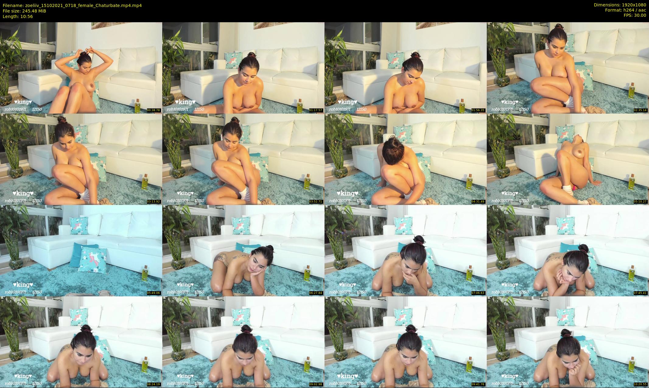 zoeliiv — 11 minute Chaturbate female cam show recording, 1080p, Oct 15, 2021