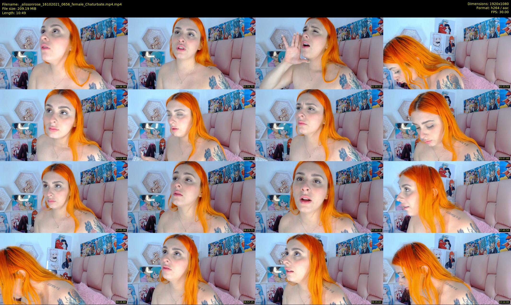 _alissonrose — 11 minute Chaturbate female cam show recording, 1080p, Oct 16, 2021
