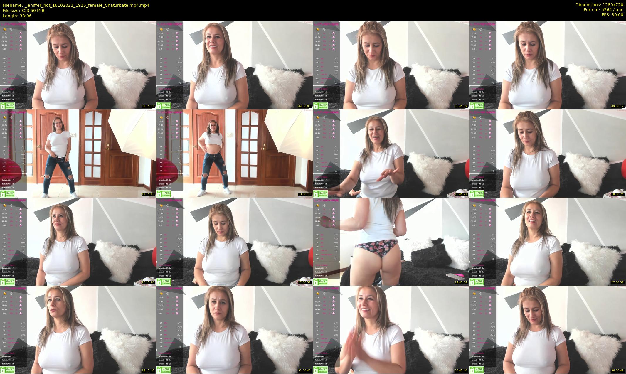 _jeniffer_hot — 39 minute Chaturbate female cam show recording, 720p, Oct 16, 2021
